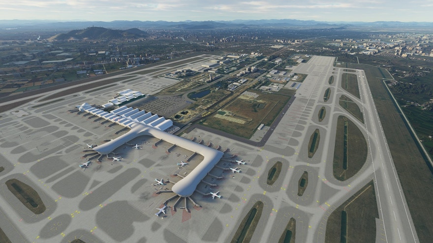 FSDeveloper Community Members Preview Hangzhou Xiaoshan for MSFS