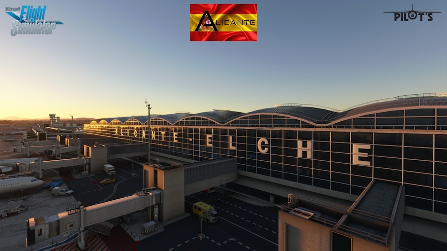 PILOT’S Releases Alicante Airport for MSFS