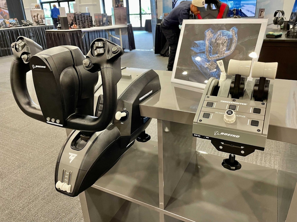 Thrustmaster Officially Announces TCA Boeing Yoke Pack