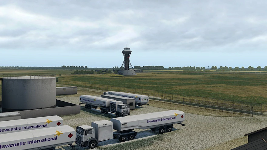 Aerosoft / Stairport Sceneries Releases Newcastle XP