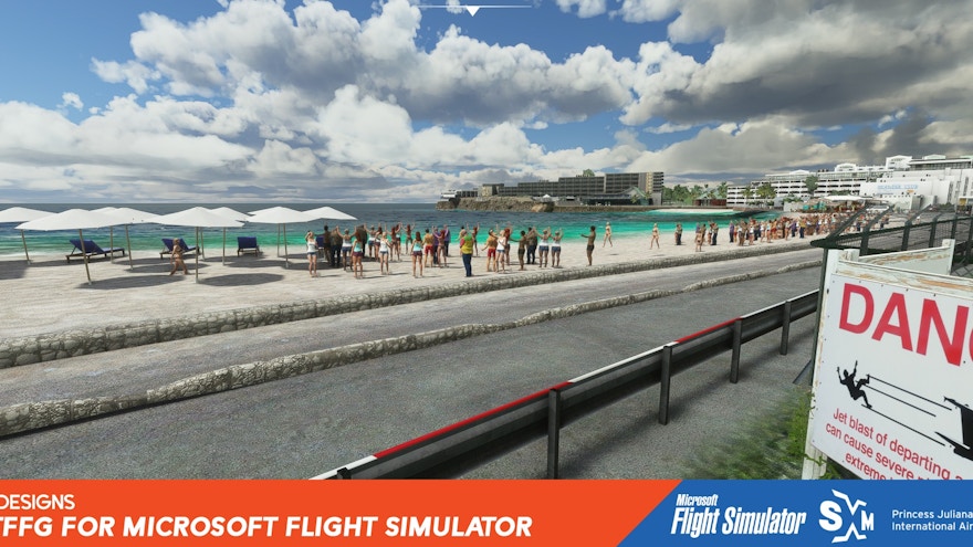 Airworthy Designs Releases Saint Martin Princess Juliana Airport and Grand Case for MSFS