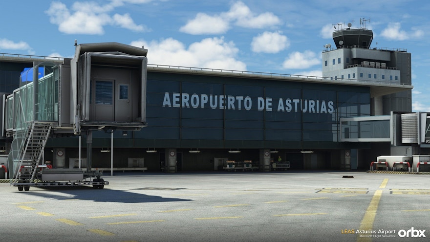 Orbx Announces Asturias Airport for MSFS