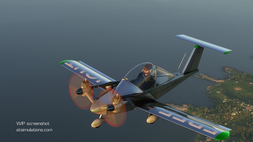 ATSimulations Previews Cri-Cri for MSFS