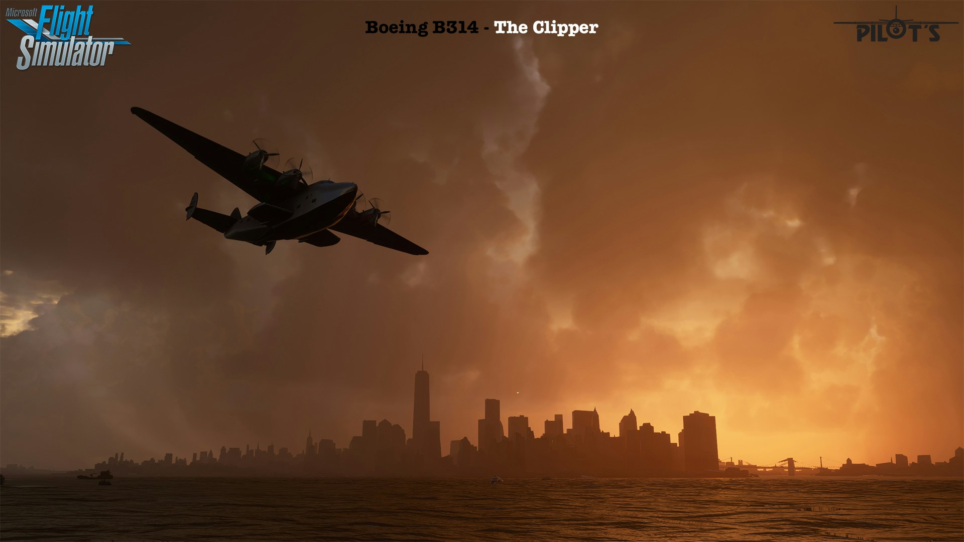 PILOT'S Releases Boeing B-314 - The Clipper for MSFS