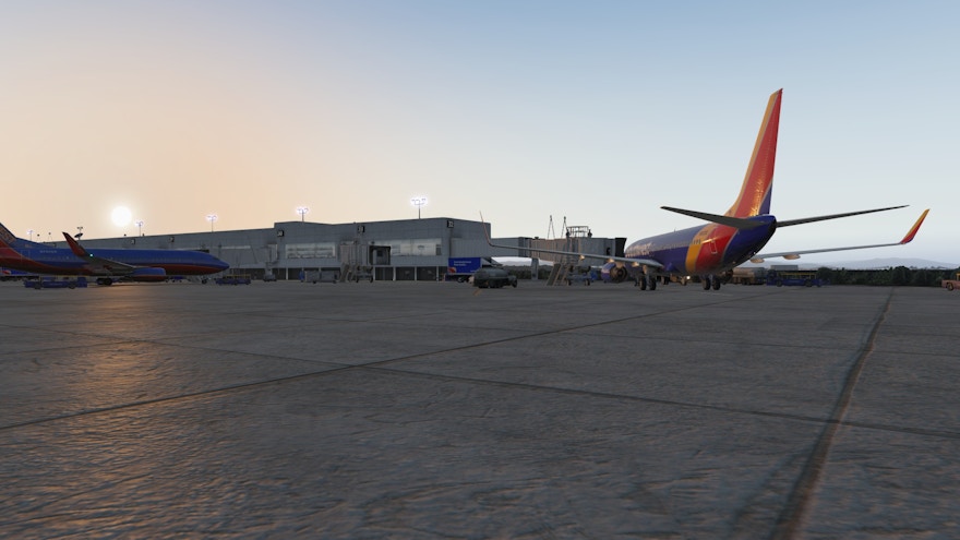 Departure Designs Oakland International Airport (KOAK) Available for X-Plane 11