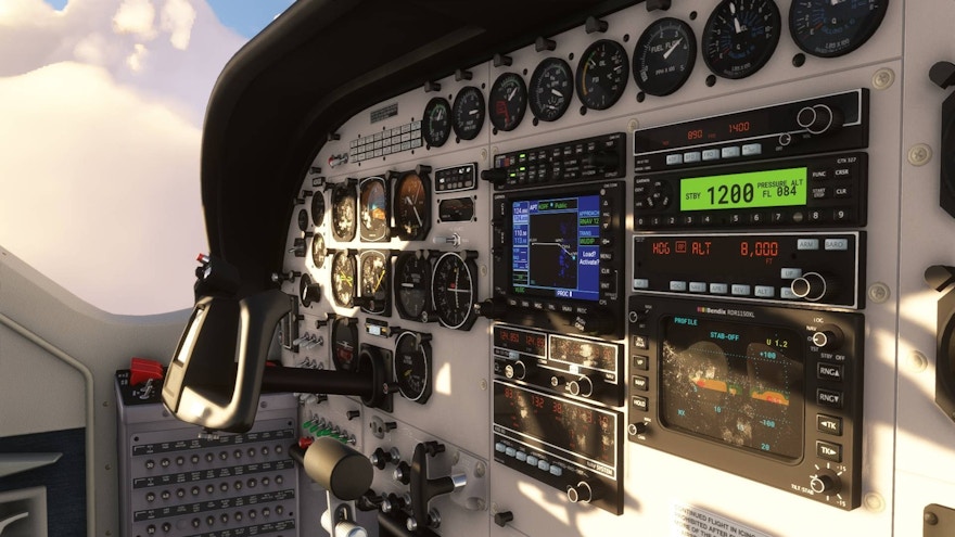 Black Square Announces Steam Gauge Overhaul for Default MSFS Aircraft
