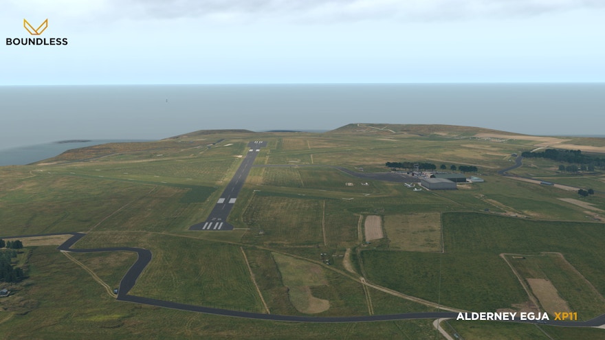 Boundless Simulations Releases Alderney Airport and Island for XPL