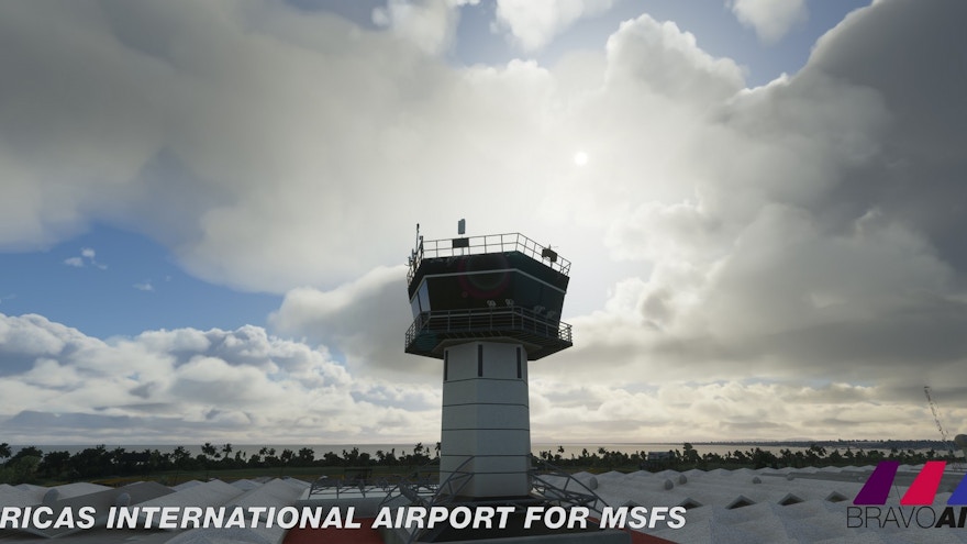 BravoAirspace Releases Las Americas International Airport for MSFS