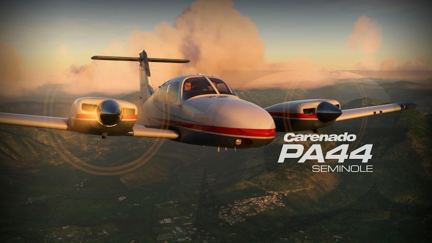 Carenado Releases PA44 Seminole for Microsoft Flight Simulator