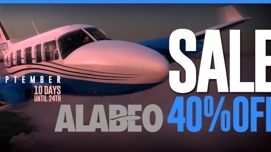 Alabeo 40% Off Sale – Valid Until September 24th 2017