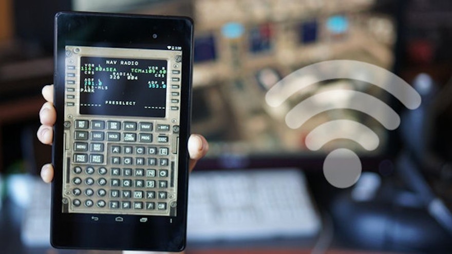 Captain Sim Wireless CDU Now Available for the 777 Captain II