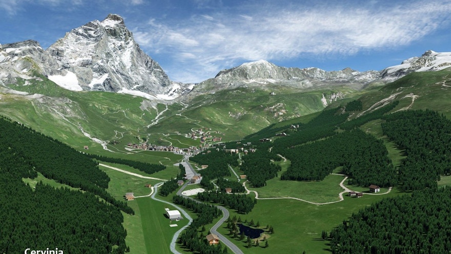Frank Dainese & Fabio Bellini Release 3D Matterhorn Park for X-Plane