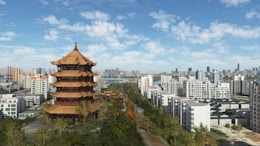 SamScene Releases China’s Wuhan City and Airport for MSFS