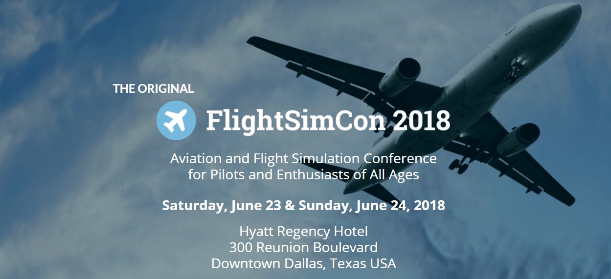 [Press Release] FlightSimCon 2018 Early Bird Registration expires Jan ...