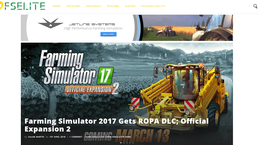 Welcome to FarmSimElite