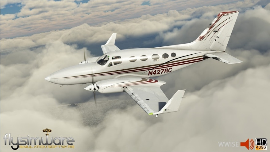 Flysimware’s Cessna 414AW Chancellor Now Available for MSFS for an Introductory Price