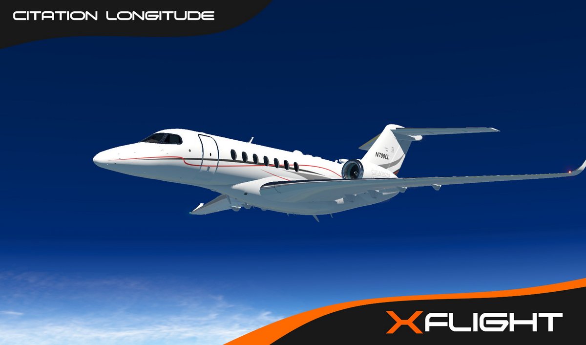 XFlight Releases the Citation Longitude for X-Plane 11 - FSElite