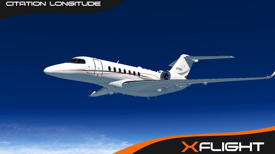 XFlight Releases the Citation Longitude for X-Plane 11