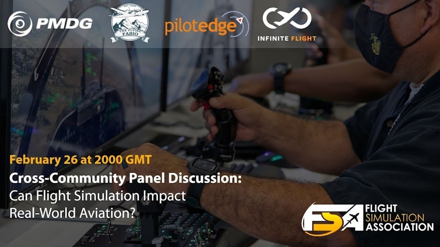 The Cross-Community Discussion with PMDG, PilotEdge, Infinite Flight and The FlyingFabio Has Been Postponed