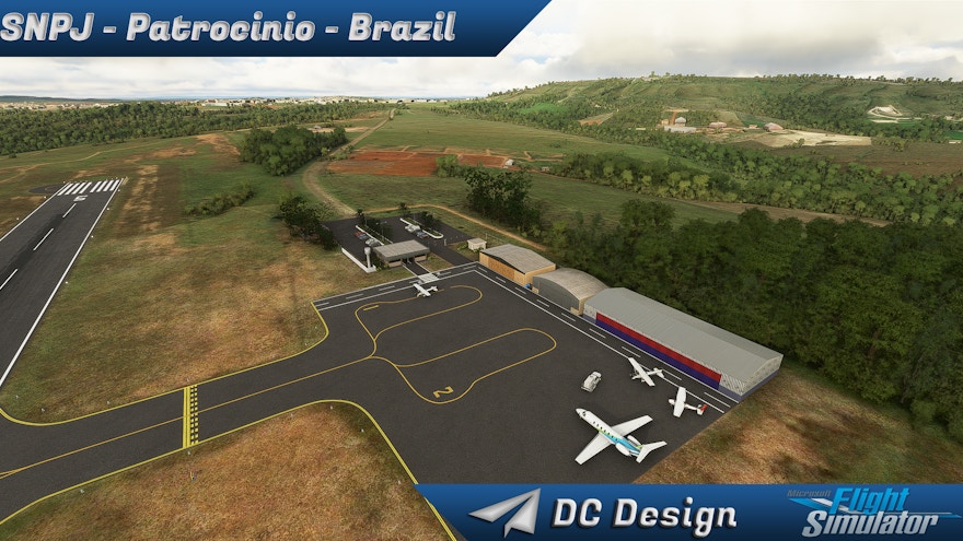 DC Scenery Design Releases Patrocinio Airport for MSFS