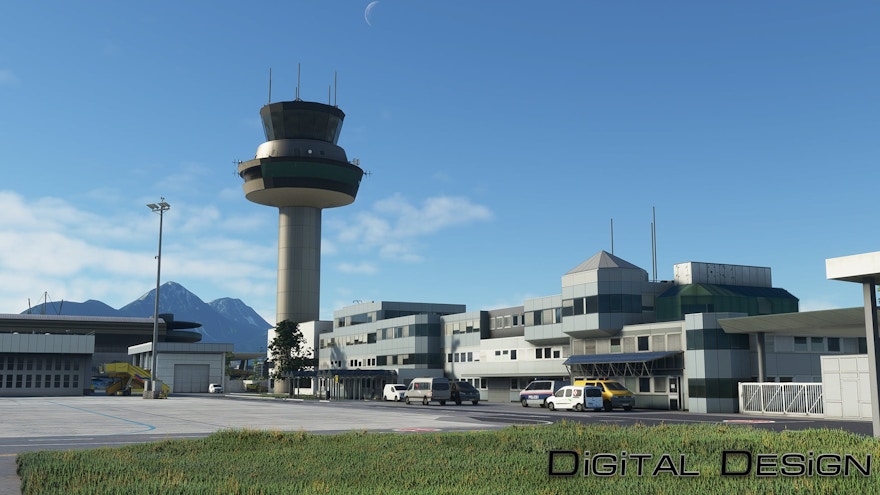 Digital Design Previews Salzburg Airport for MSFS
