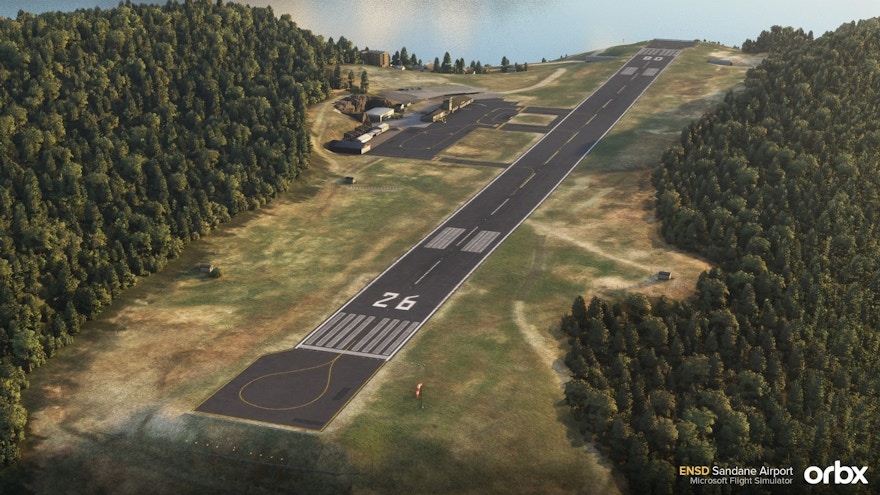 Orbx Releases Sandane Airport for MSFS
