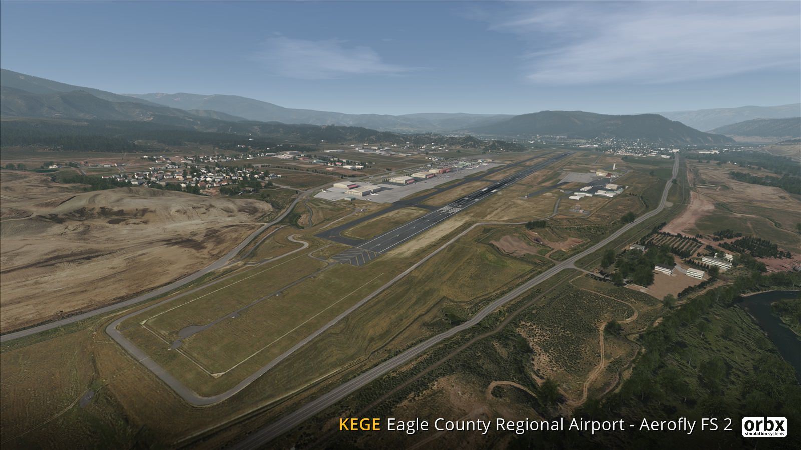 Orbx Releases KEGE Eagle County Regional Airport (KEGE) for