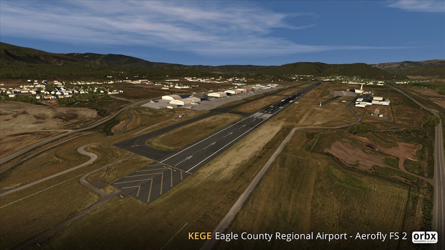 Final Shots of Orbx Eagle County Regional Airport for Aerofly FS 2