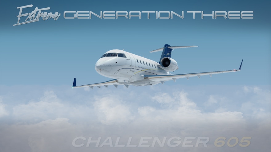 Eaglesoft Flight Simulation Preview Challenger 605