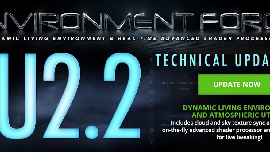 REX Environment Force Technical Update 2.2 Available