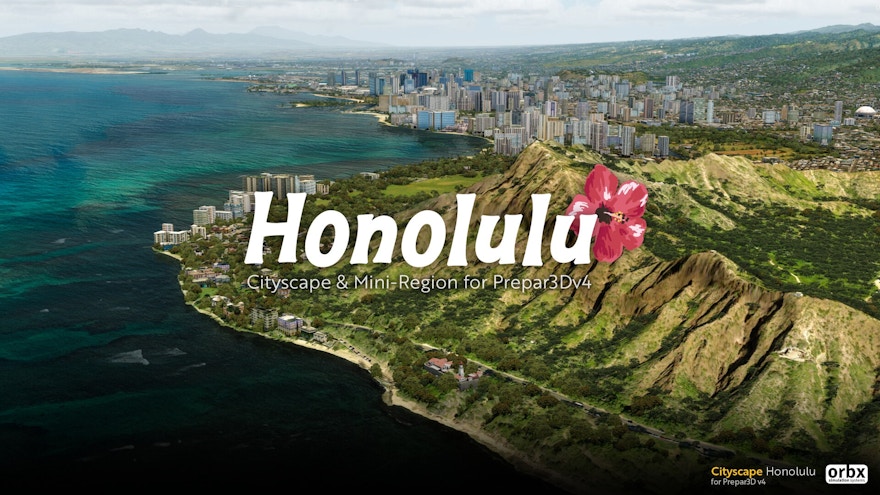 Orbx Releases Cityscape Honolulu for Prepar3D v4