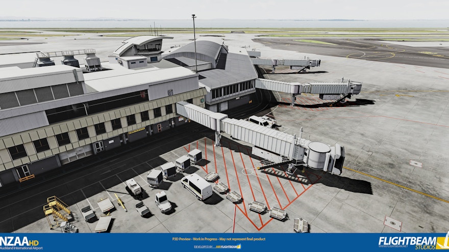 Flightbeam Shares New Previews of Auckland in Prepar3D