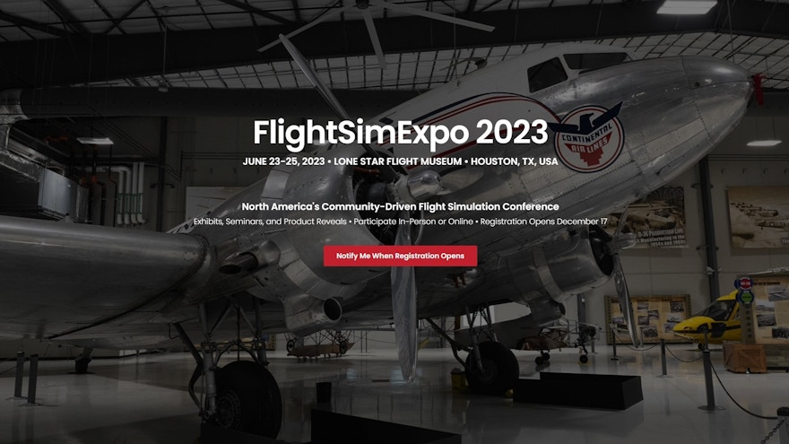 Get 10% Discount on FlightSimExpo 2023 Registration