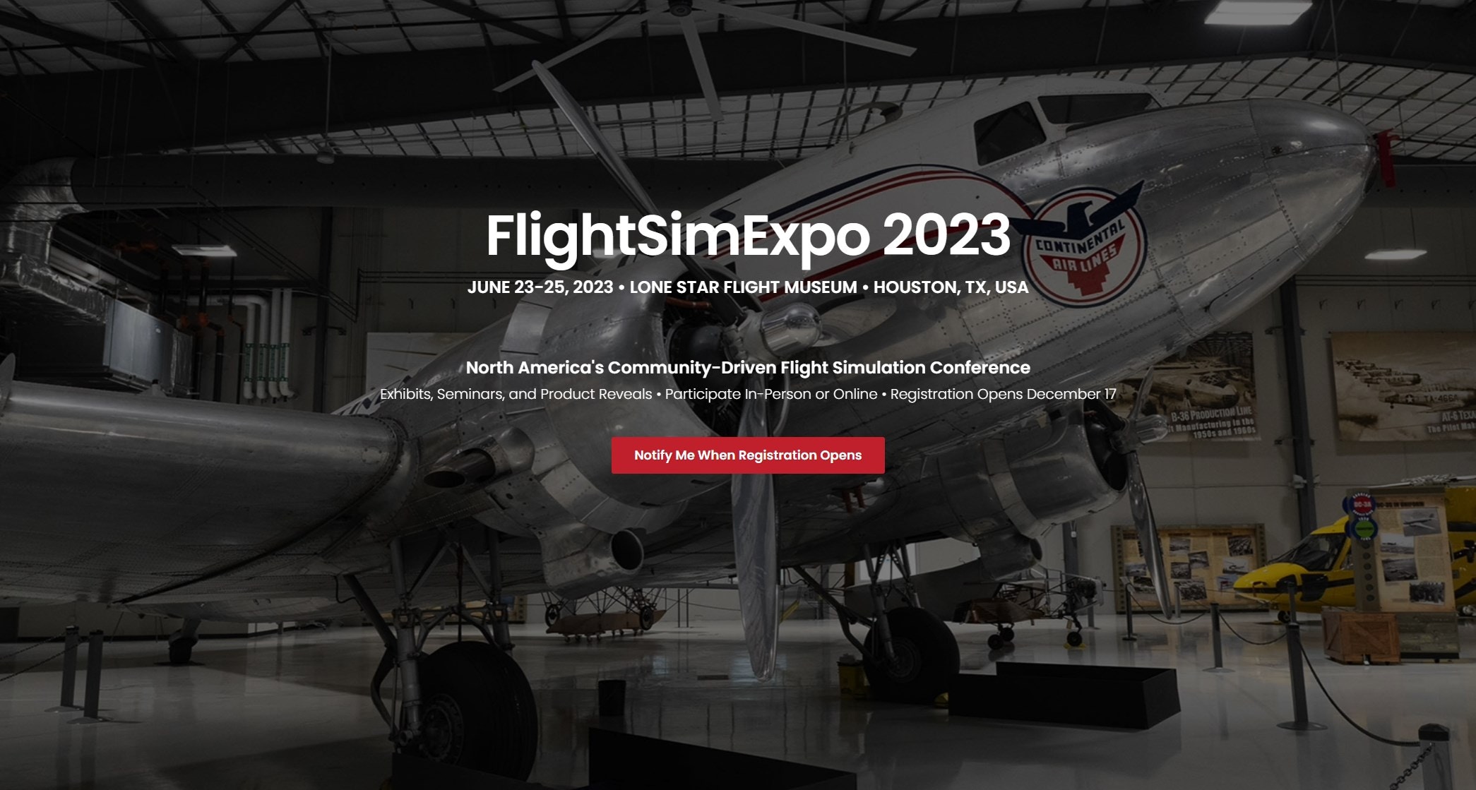 FlightSimExpo 2023 Registration Opens On December 17th - FSElite