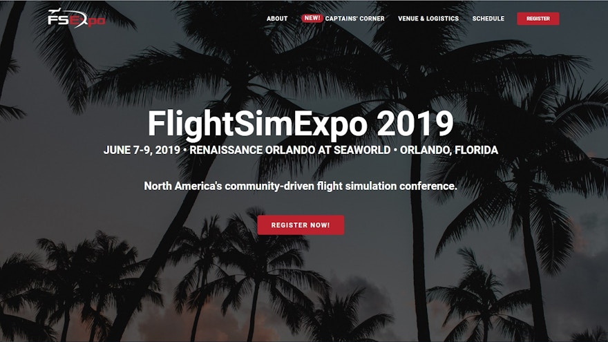 Speaker Schedule and New Partnership News for FlightSimExpo 2019