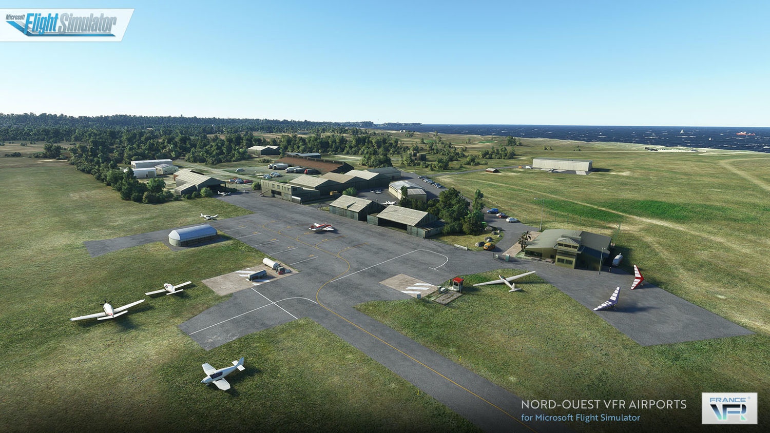France VFR Releases North-West VFR Airports for MSFS