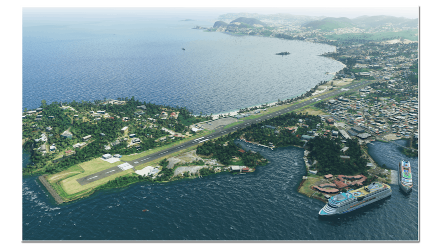Flight Sim Development Group Releases St Lucia for MSFS