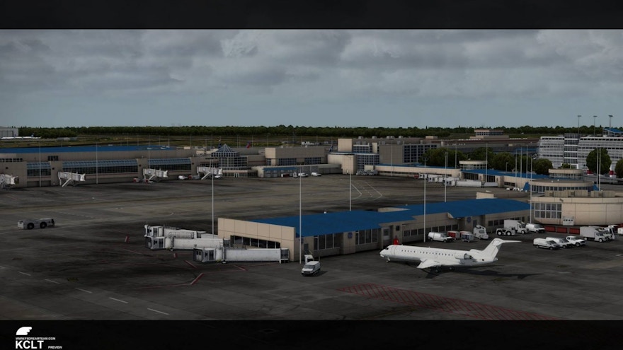 FSDreamTeam Show off Charlotte Douglas International (KCLT) Airport Previews
