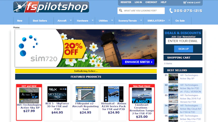 An Update on the Current Situation with FSPilotshop