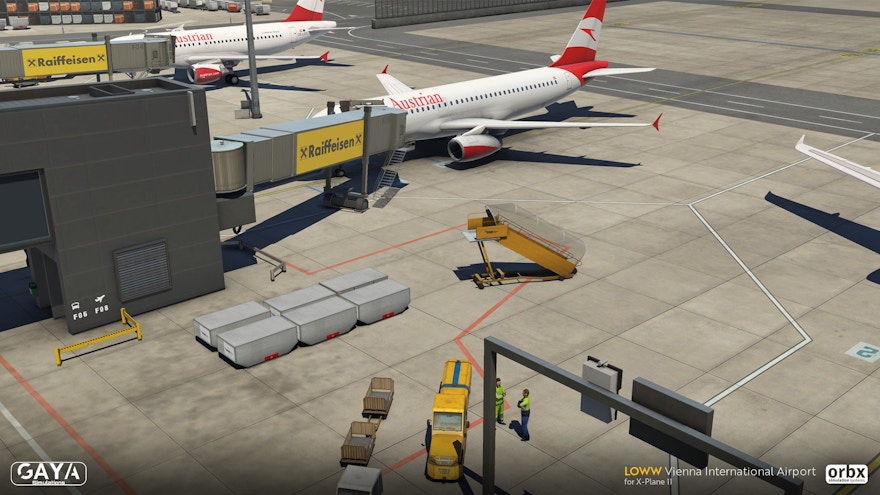 Gaya Simulations X-Plane 11 and P3D Vienna Airport Previews, Releases this Week
