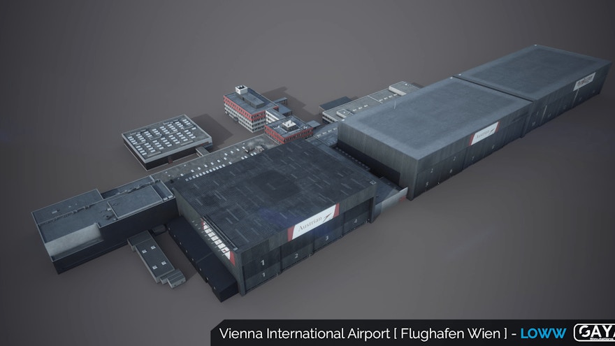 GayaSimulations Shares New Renders of Vienna for P3D and X-Plane 11