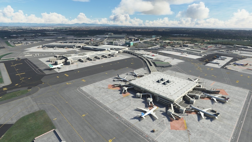 MK-Studios’ Rome Airport for MSFS Now Available