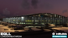 iniBuilds London Heathrow, Los Angeles and P-40F Updates