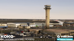 iniBuilds Announces Oklahoma City Airport for MSFS