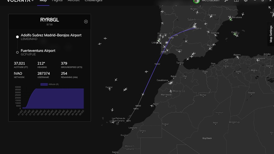 Orbx Announces Volanta App – Personal Flight Tracker