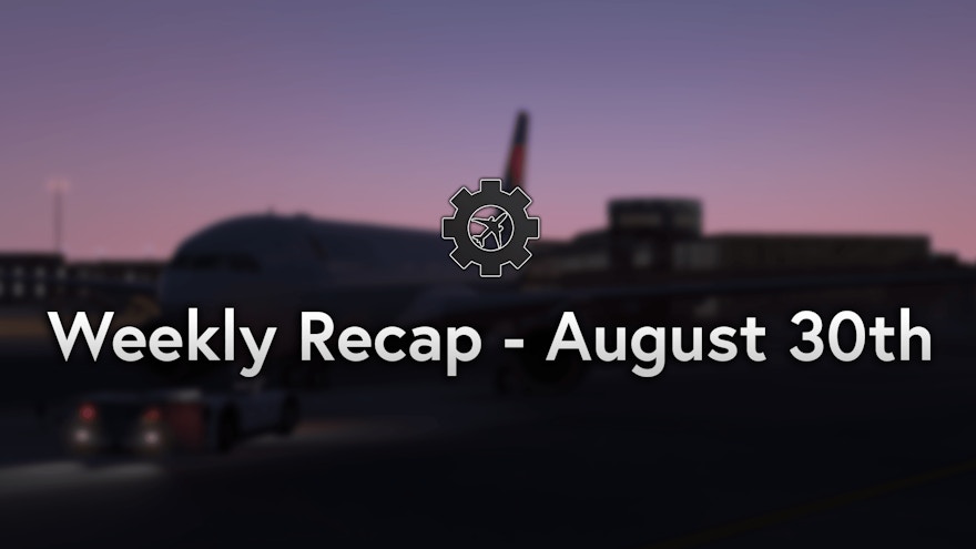 iniBuilds Weekly Recap – August 30th