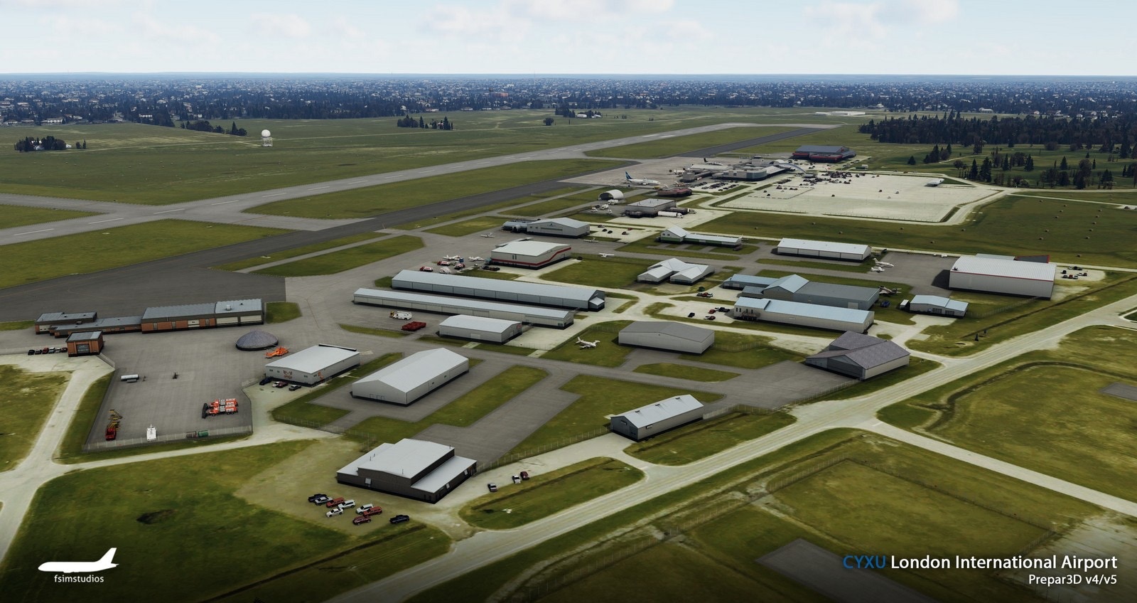 FSimStudios Releases London International Airport (CYXU) for P3D