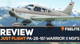 Review: Just Flight PA-28-161 Warrior II for MSFS