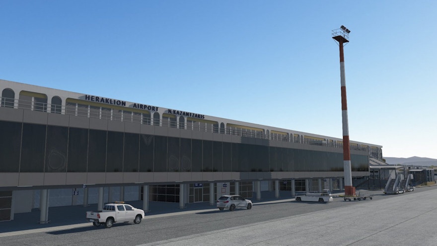 JustSim Releases Heraklion Airport on X-Plane 11