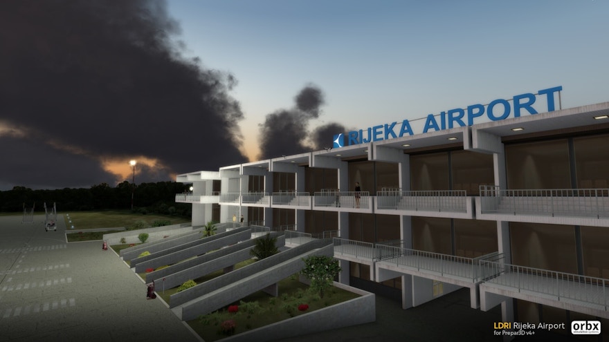 Final Previews of Orbx LDRI Rijeka International Airport Before Release